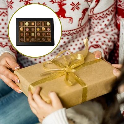 24 подарочной коробки изготовленных на заказ шоколада полостей сладких упаковывая с окном