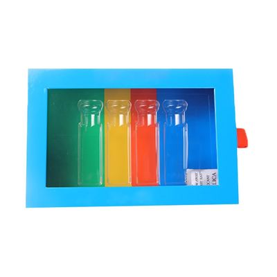 Подарочная коробка благоуханием цвета CMYK Handmade с окном ЛЮБИМЦА 4 полостей ясным