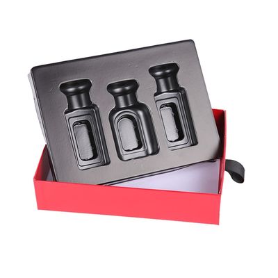 скольжение слоения 20*15*5cm Matt из подарочной коробки, коробки эфирного масла бумажной красной