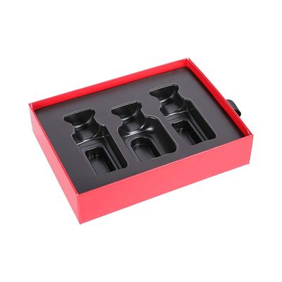 скольжение слоения 20*15*5cm Matt из подарочной коробки, коробки эфирного масла бумажной красной