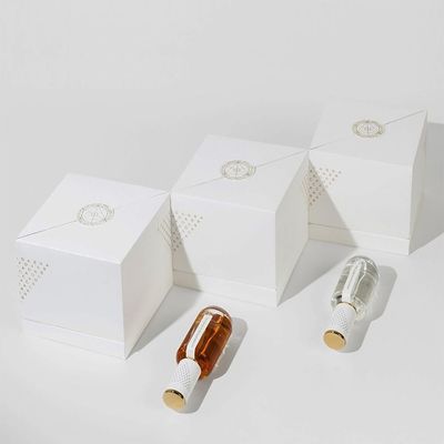 Магнитные кубические подарочные коробки духов, подарочная коробка двойной двери подгоняли размер