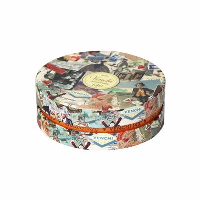 Карман коробок подарка шоколада диаметра 14cm цвета Pantone упаковывая определил размер