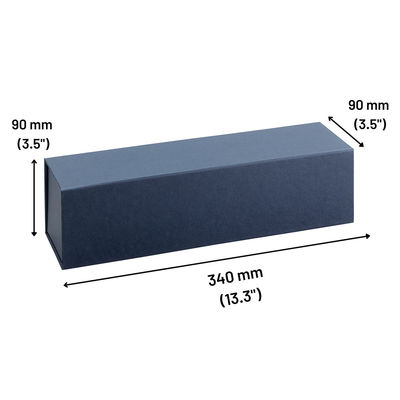 Голубой магнитный тип коробки 33*9*9cm бутылки Snapshut Шампань складывая